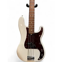 Used Fender Player Precision Bass Arctic White Electric Bass Guitar