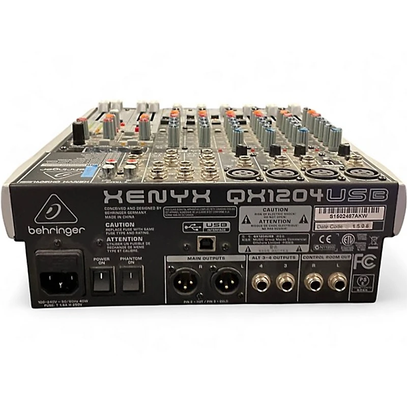 Used Behringer Xenyx 1204USB Unpowered Mixer