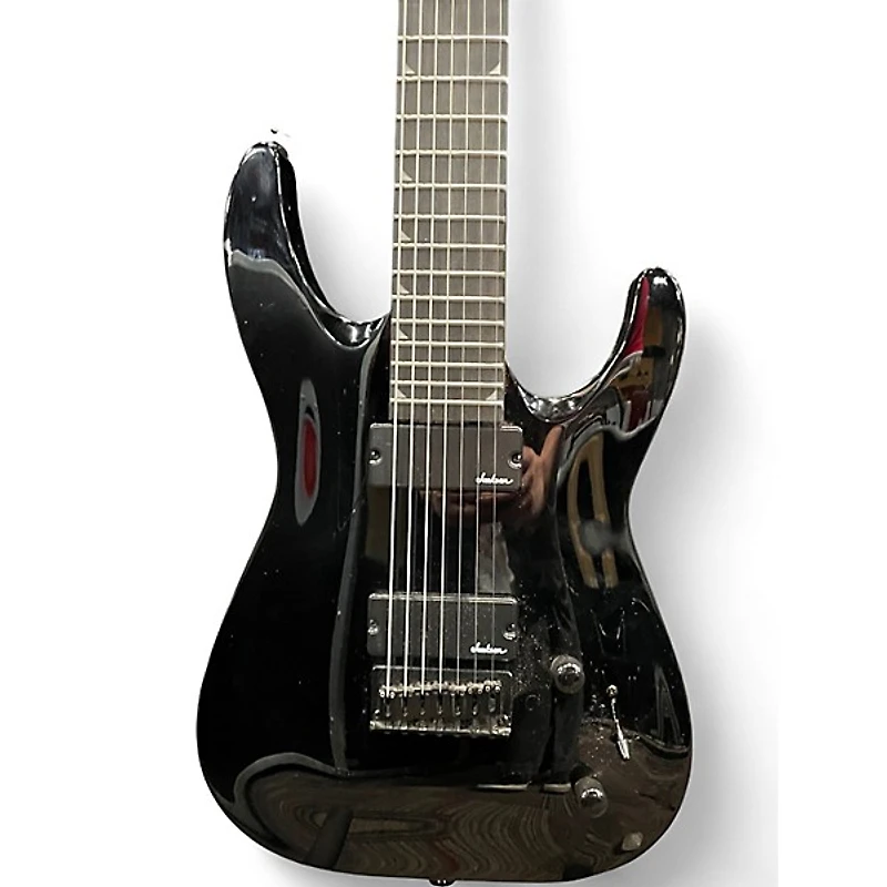 Used Jackson JS22-7 DKA HT Black Solid Body Electric Guitar