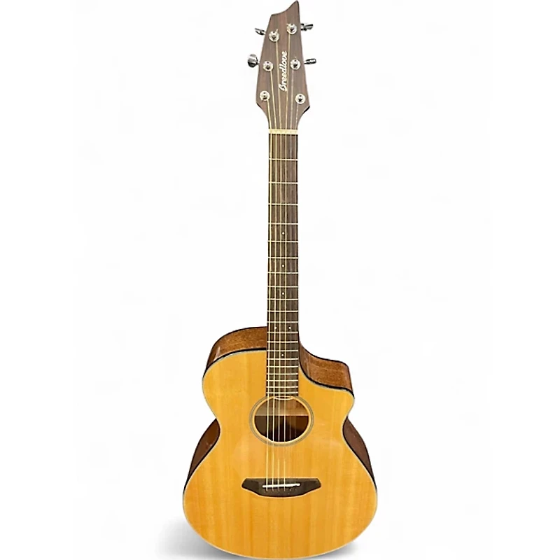 Used Breedlove DISCOVERY CONCERT CE Natural Acoustic Guitar