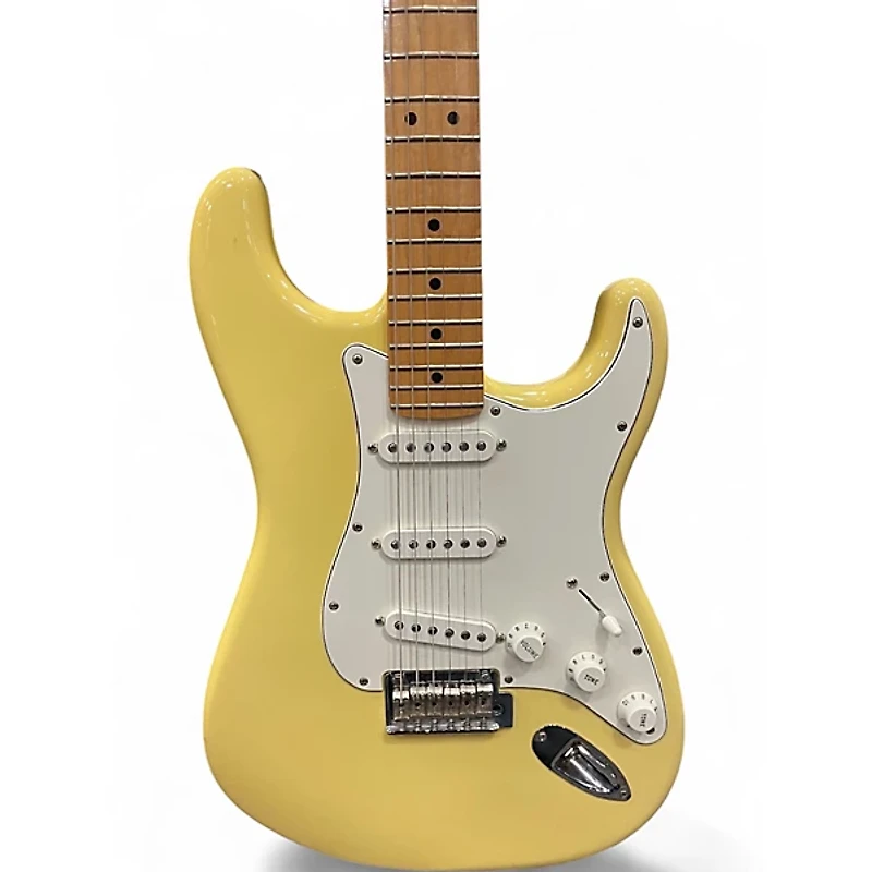Used Fender Player Stratocaster Buttercream Solid Body Electric Guitar