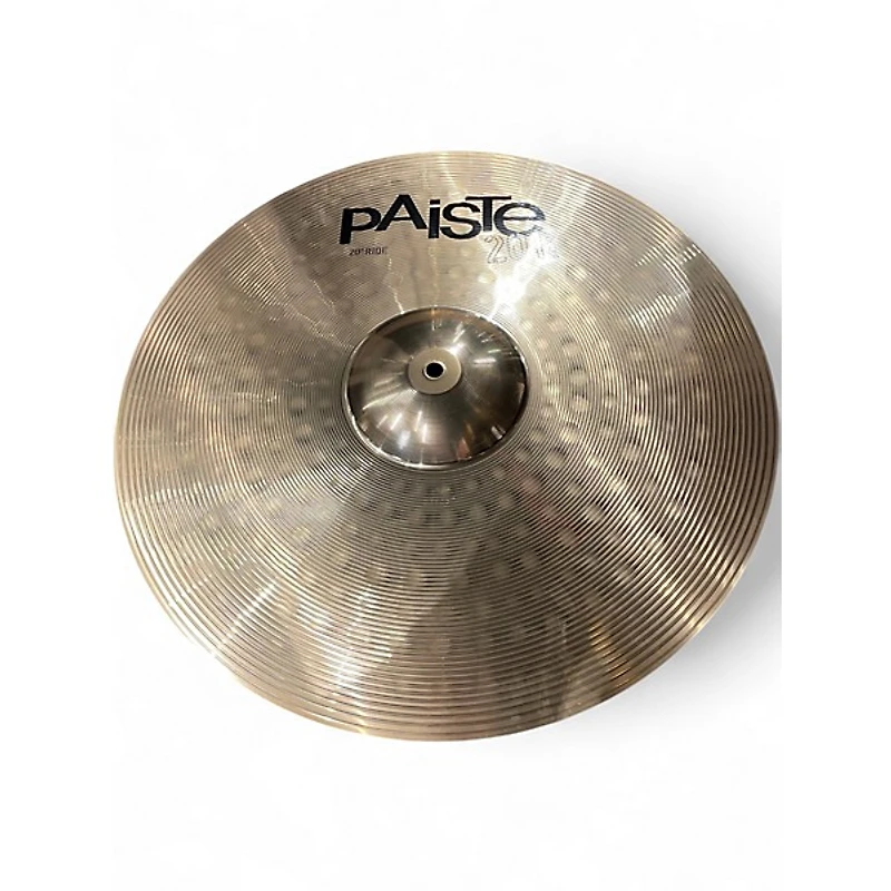 Used Paiste 20in 201 Bronze Cymbal