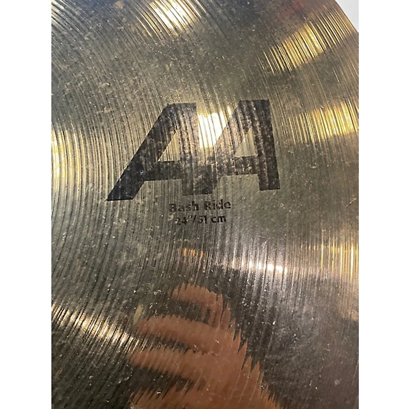 Used SABIAN 24in AA Bash Ride Brilliant Cymbal