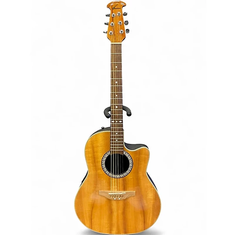 Used Ovation CK047-Fkoa Celebrity Natural Acoustic Electric Guitar
