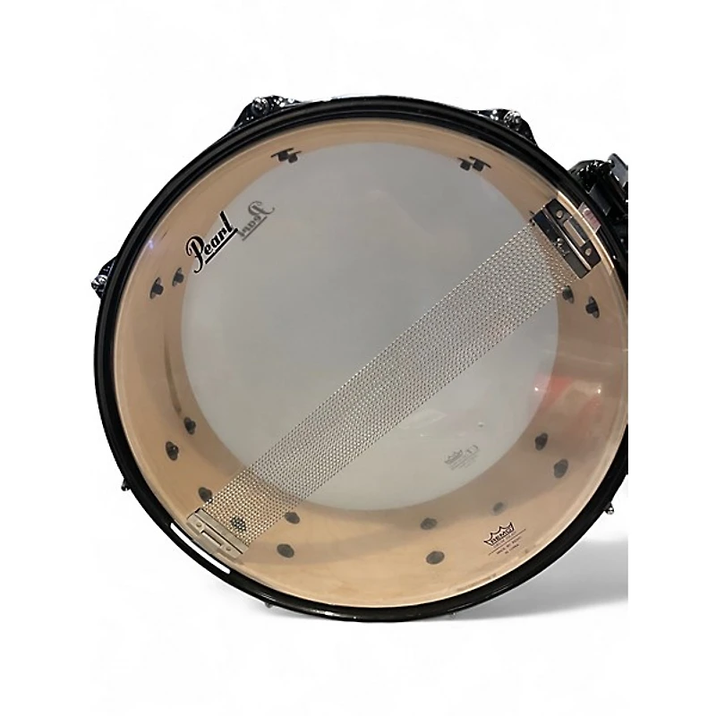 Used Pearl 14in Limited Edition Snare Black Drum