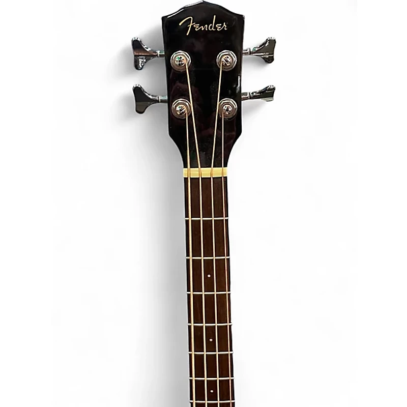 Used Fender CB60SCE Black Acoustic Bass Guitar