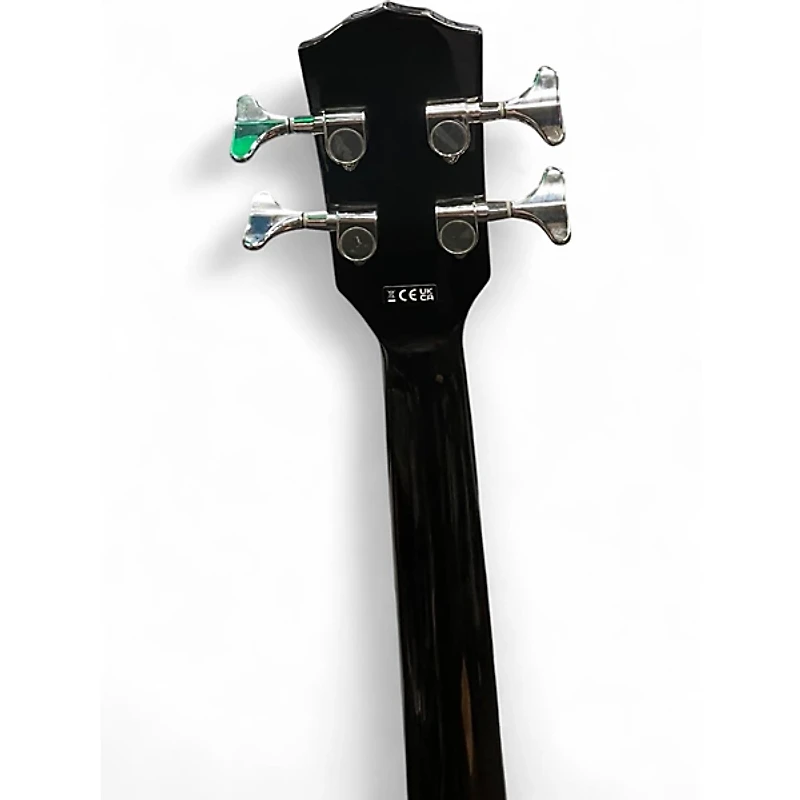 Used Fender CB60SCE Black Acoustic Bass Guitar