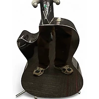 Used Fender CB60SCE Black Acoustic Bass Guitar