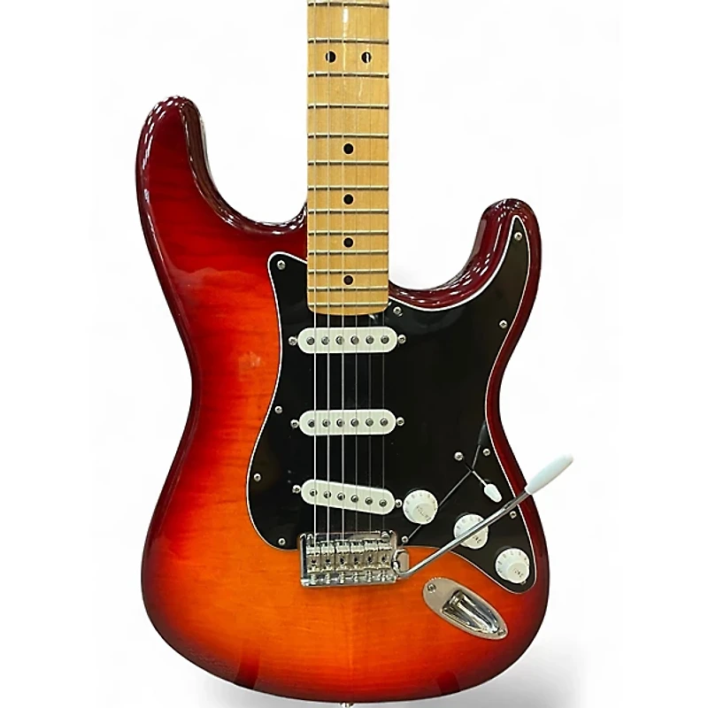 Used Fender Player Plus Stratocaster AGED CHERRY BURST  Solid Body Electric Guitar