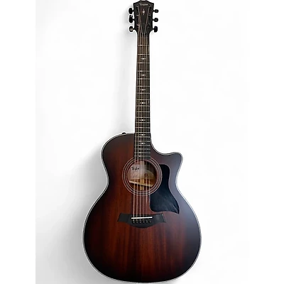 Used Taylor 324CE V-Class SHADED EDGE BURST Acoustic Electric Guitar