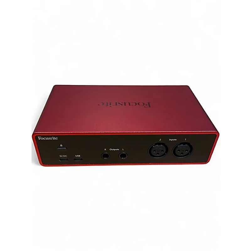 Used Focusrite Scarlett 2i2 Audio Interface