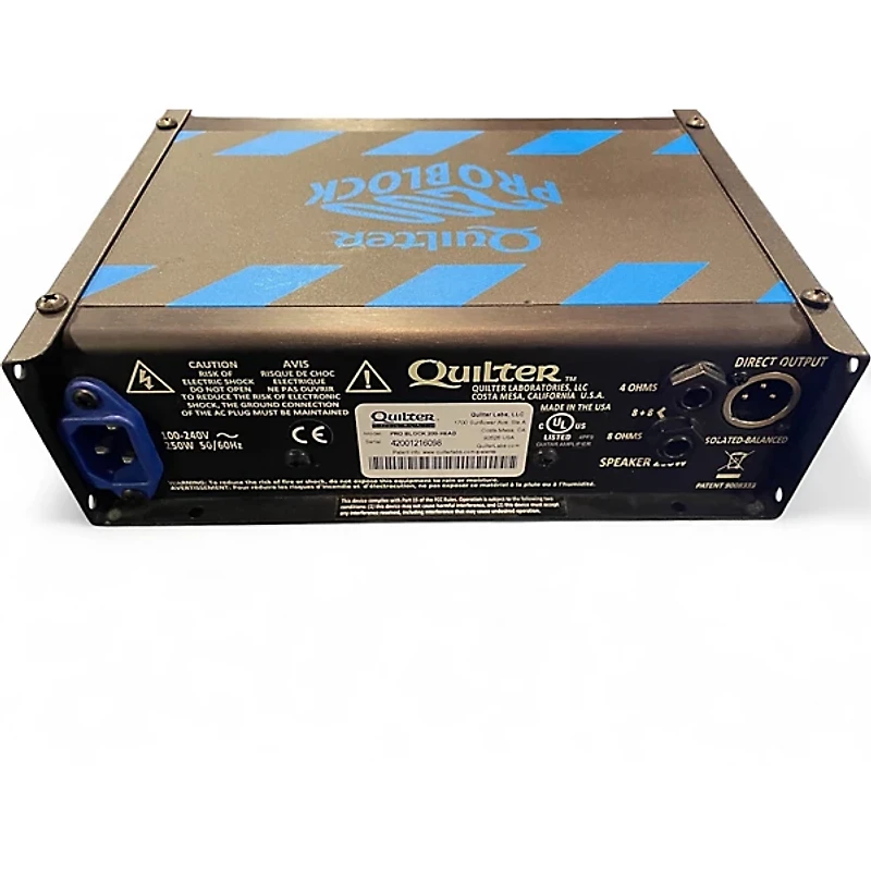 Used Quilter Labs Pro Block 200 Solid State Guitar Amp Head