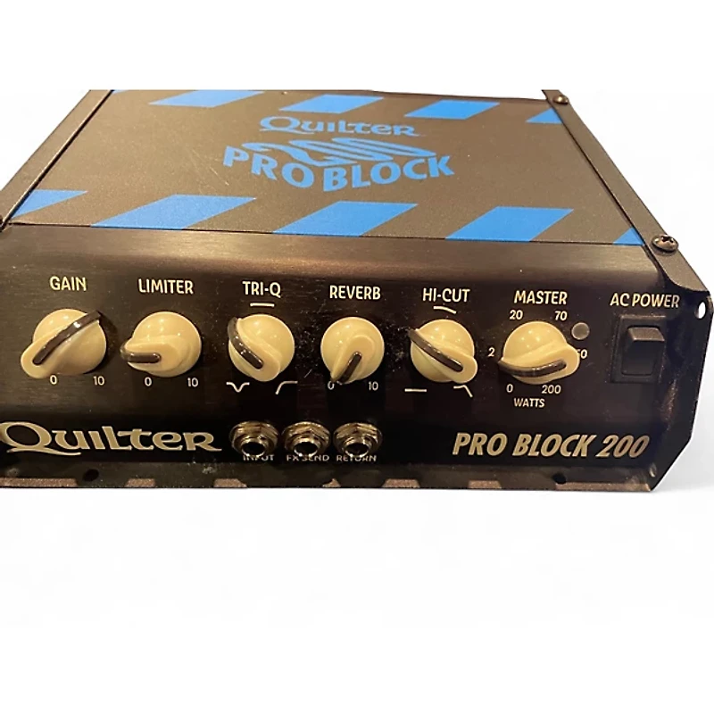 Used Quilter Labs Pro Block 200 Solid State Guitar Amp Head