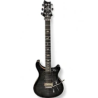 Used PRS SE Custom 24 Floyd Rose Trans Charcoal Solid Body Electric Guitar