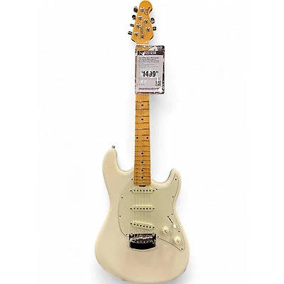 Used Ernie Ball Music Man Cutlass Olympic White Solid Body Electric Guitar