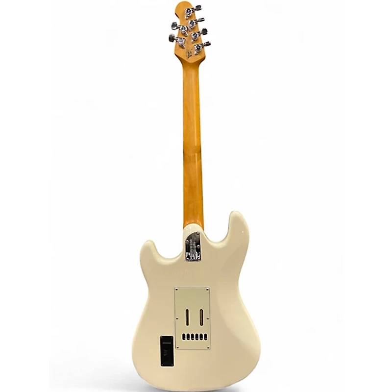 Used Ernie Ball Music Man Cutlass Olympic White Solid Body Electric Guitar