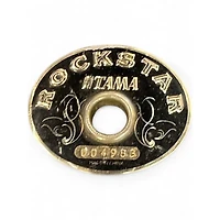 Used TAMA 4 Piece Rockstar Black Drum Kit