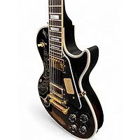 Used Gibson Custom Shop Les Paul Custom Ebony Solid Body Electric Guitar