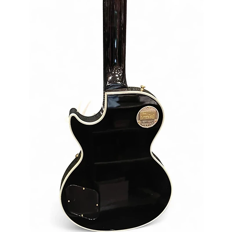 Used Gibson Custom Shop Les Paul Custom Ebony Solid Body Electric Guitar