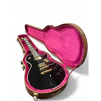 Used Gibson Custom Shop Les Paul Custom Ebony Solid Body Electric Guitar