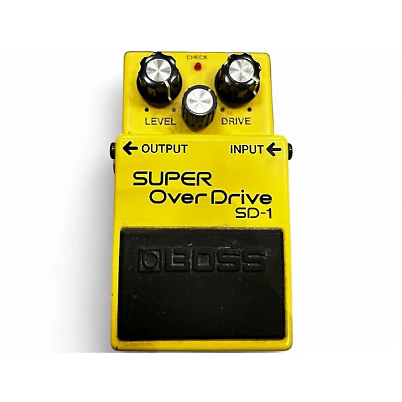 Used BOSS SD1 Super Overdrive Effect Pedal