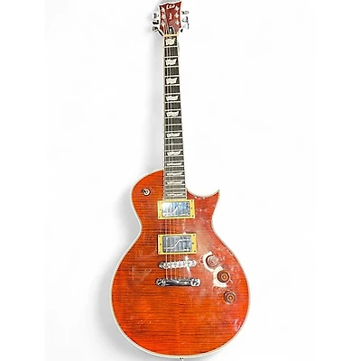 Used ESP LTD EC1000 Tiger Eye Solid Body Electric Guitar