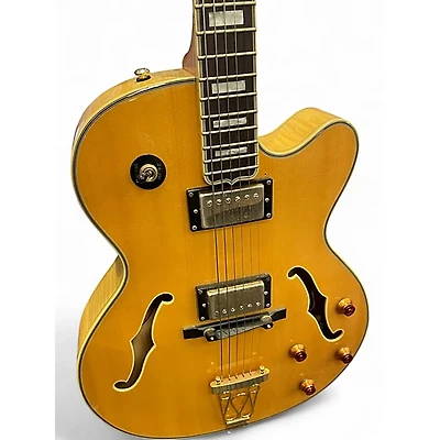 Used Epiphone Joe Pass Emperor II Natural Hollow Body Electric Guitar
