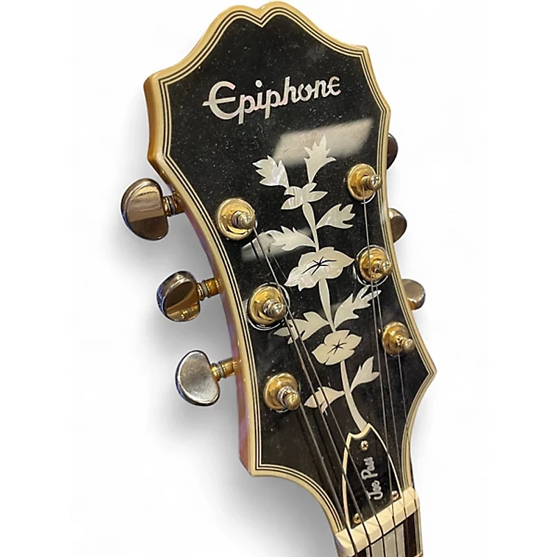 Used Epiphone Joe Pass Emperor II Natural Hollow Body Electric Guitar