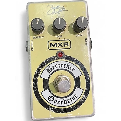 Used MXR BERZERKER OVERDRIVE Effect Pedal