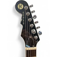 Used Reverend BAYONET CUSTOM BLUE SPARKLE Solid Body Electric Guitar