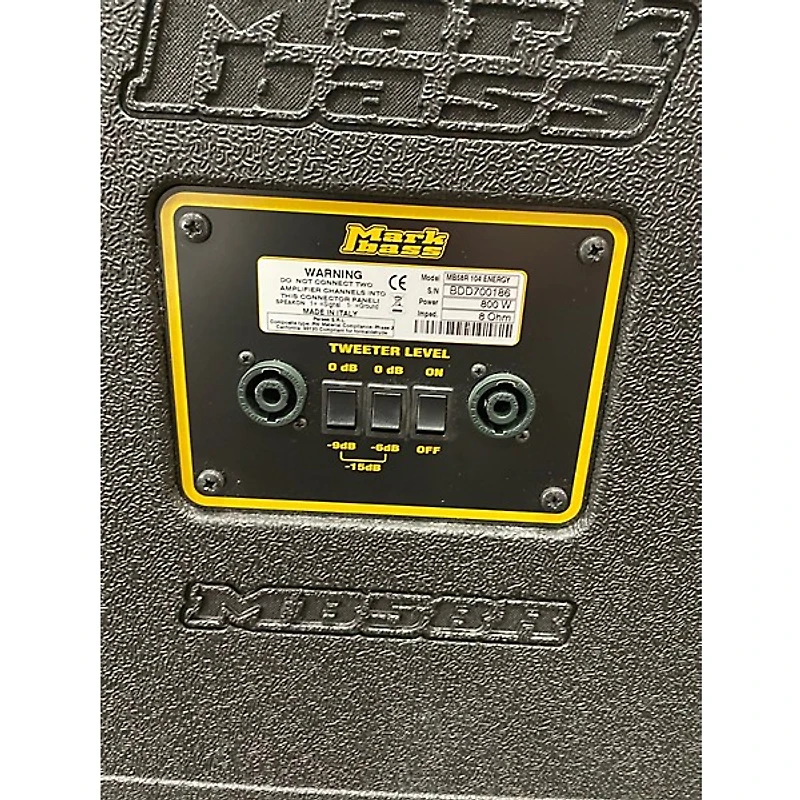 Used Markbass MB58R 104 ENERGY Bass Cabinet