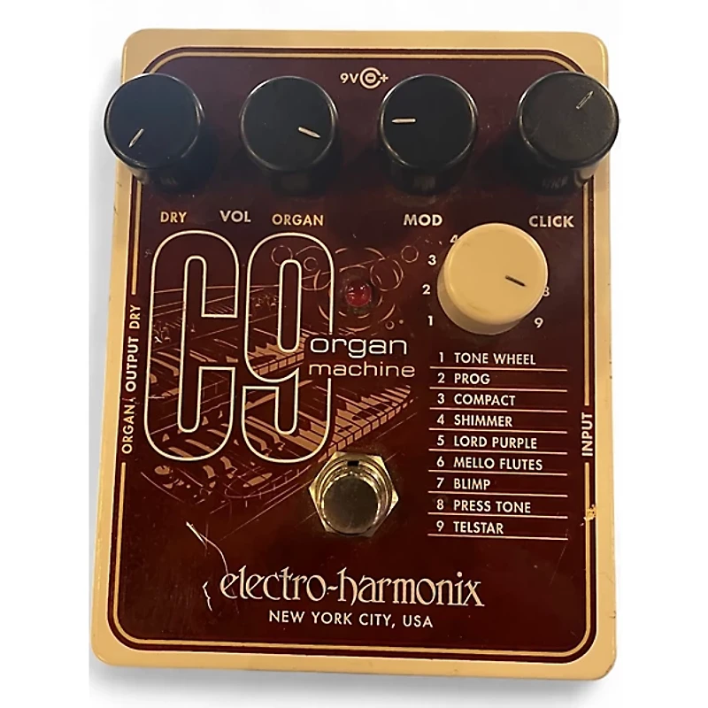 Used Electro-Harmonix C9 Organ Machine Effect Pedal