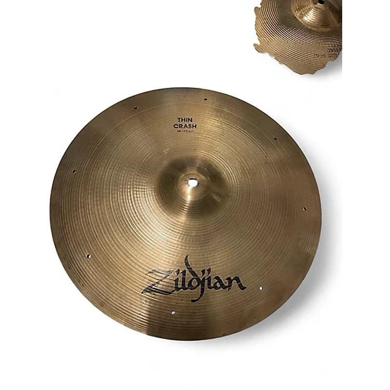 Used Zildjian 16in Thin Crash Cymbal