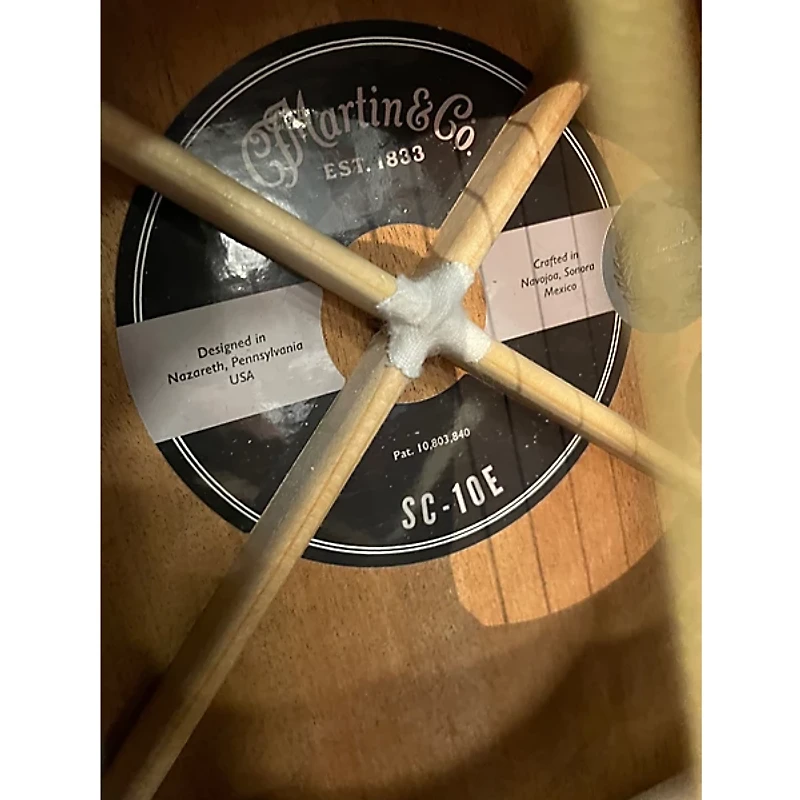 Used Martin SC10E Mahogany Acoustic Electric Guitar