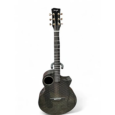 Used Enya X4 Pro Black Acoustic Electric Guitar