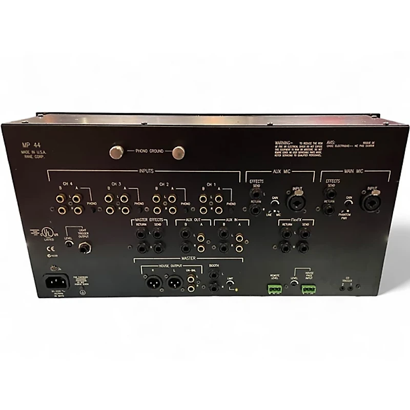 Used RANE MP 44 Powered Mixer