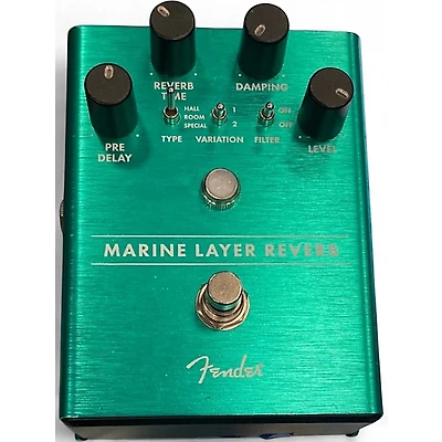 Used Fender Marine Layer Reverb Effect Pedal