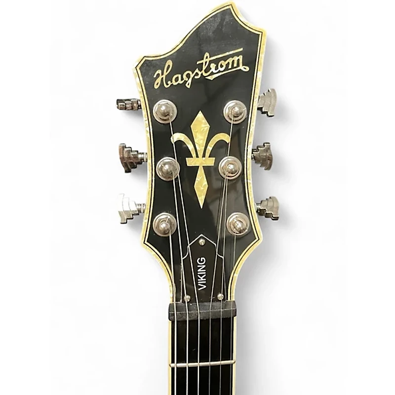 Used Hagstrom Viking Tobacco Sunburst Hollow Body Electric Guitar