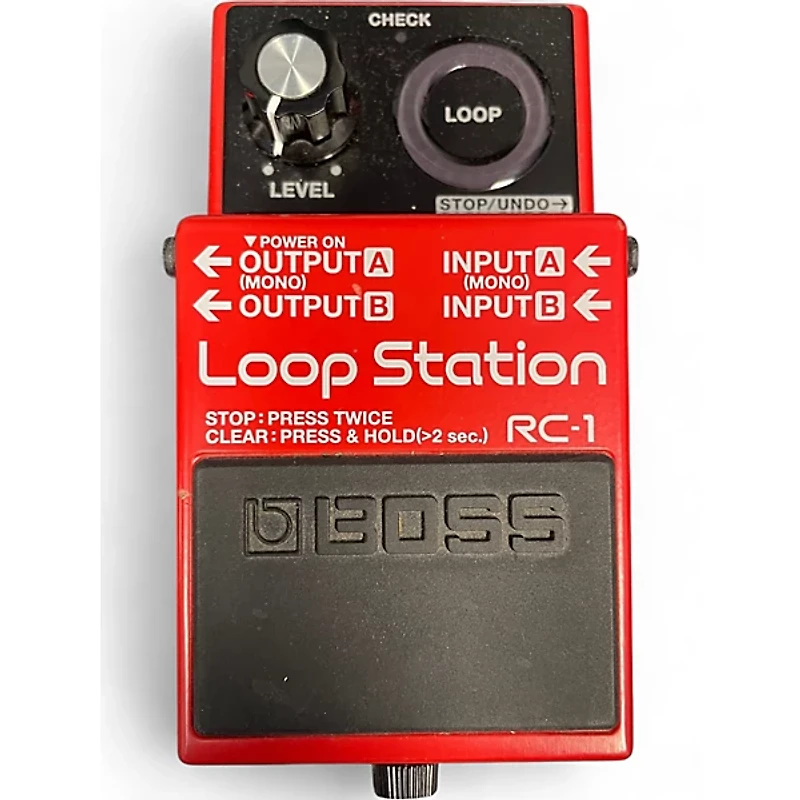 Used BOSS RC1 Loop Station Pedal