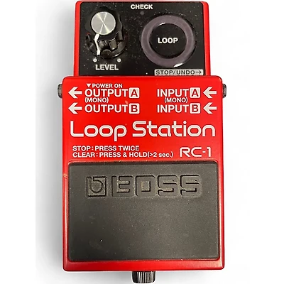 Used BOSS RC1 Loop Station Pedal