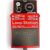 Used BOSS RC1 Loop Station Pedal