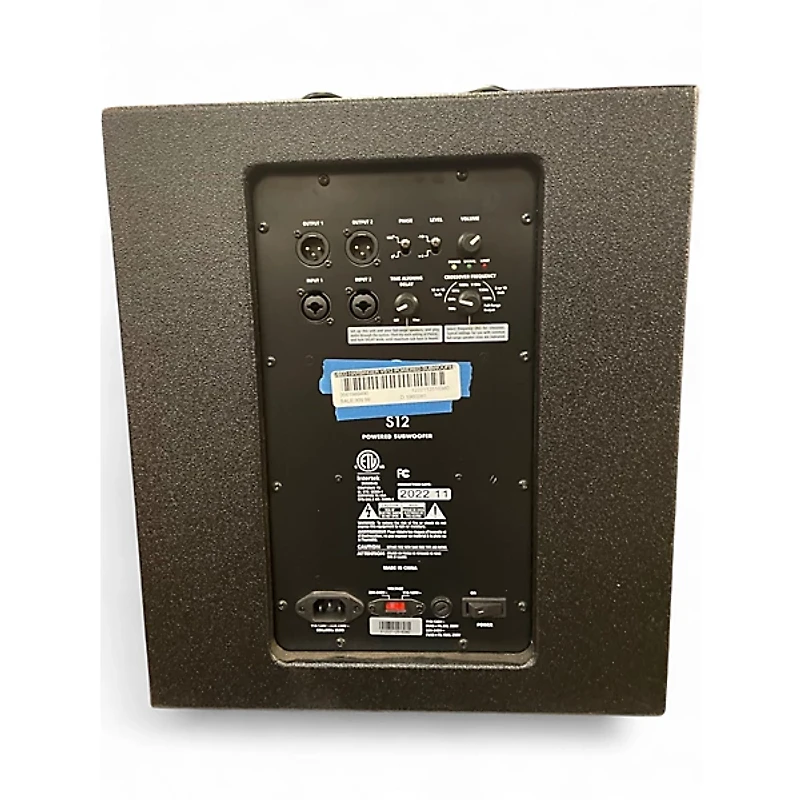 Used Harbinger VS12 Powered Subwoofer