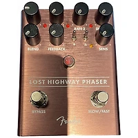 Used Fender LOST HIGHWAY PHASER Effect Pedal