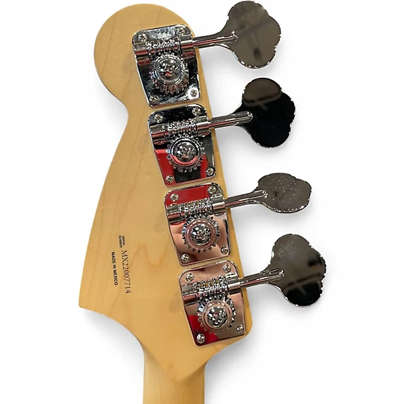 Used Fender Mustang Bass Surf Green Electric Bass Guitar