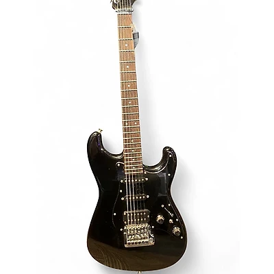 Used Fender MIJ STRATOCASTER Black Solid Body Electric Guitar