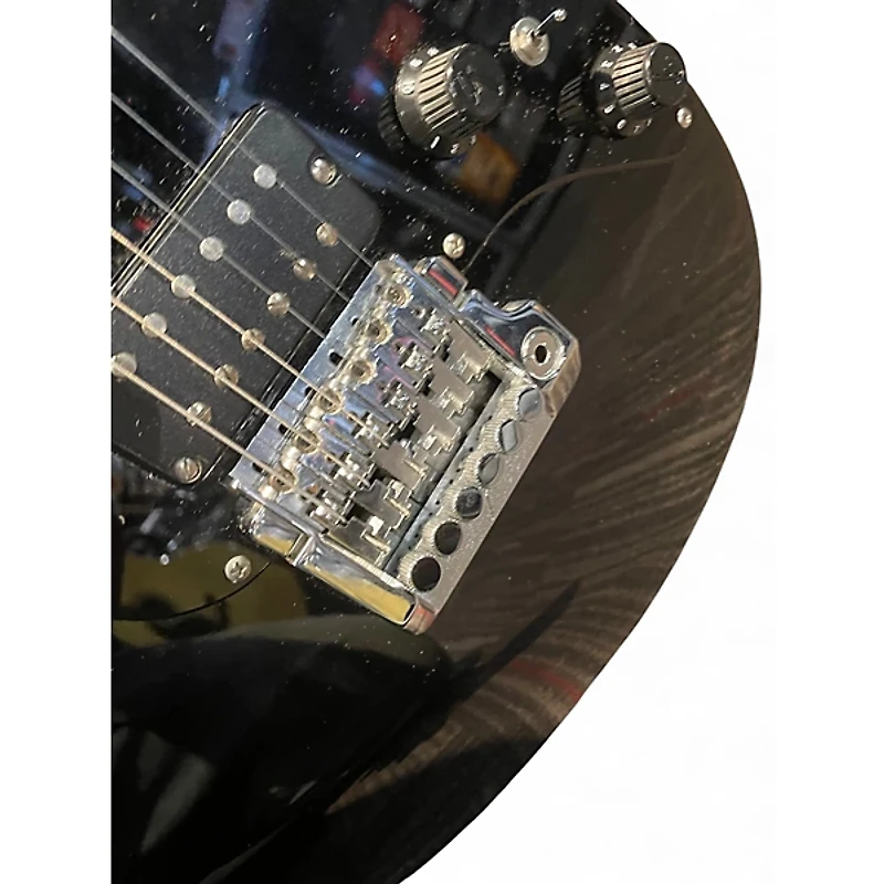 Used Fender MIJ STRATOCASTER Black Solid Body Electric Guitar