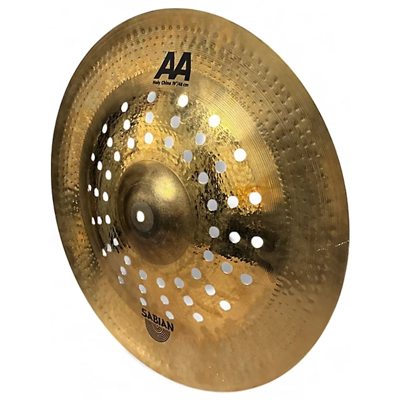Used SABIAN 19in AA Holy China Brilliant Cymbal