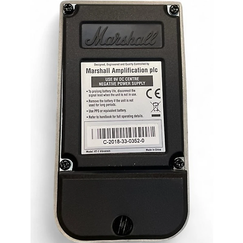 Used Marshall VT1 Vibratrem Effect Pedal