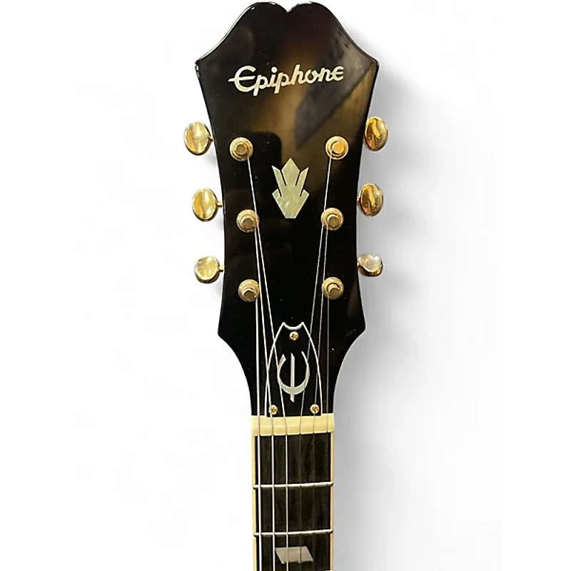 Used Epiphone Riviera P93 Worn Cherry Hollow Body Electric Guitar