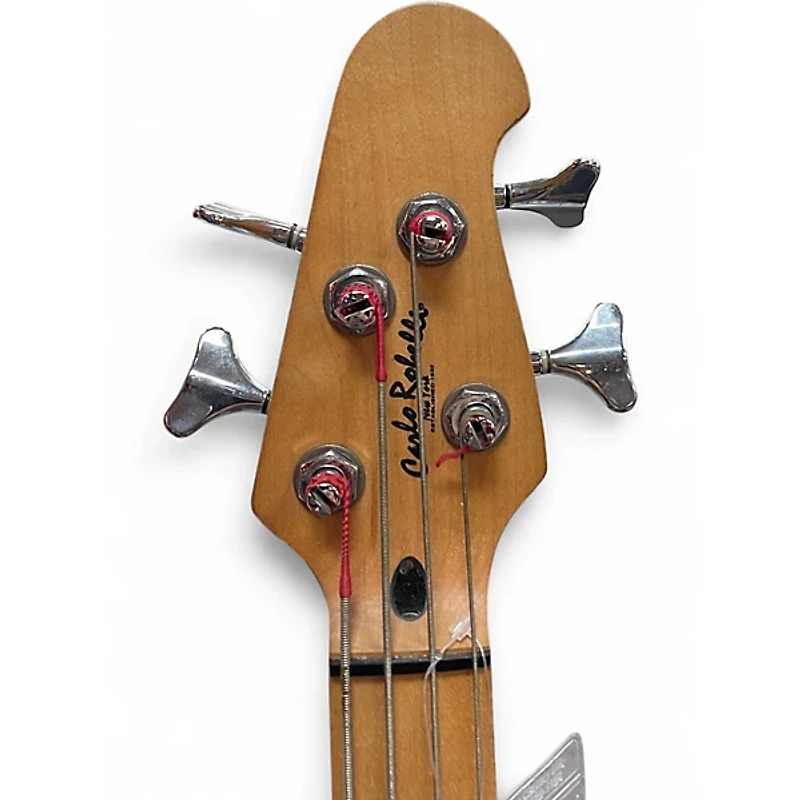 Used Carlo Robelli SWD Natural Electric Bass Guitar